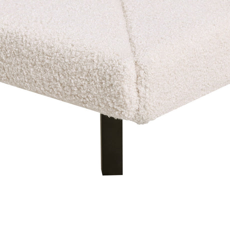 Artiss Queen Size Boucle Beige Bed Frame
