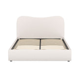 Artiss DARA Double Bed Frame — Boucle Upholstered with Padded Headboard — Allure Home Collections