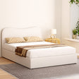 Artiss DARA Double Bed Frame — Boucle Upholstered with Padded Headboard — Allure Home Collections