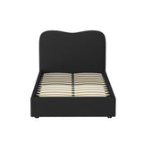 Artiss DARA boucle headboard close-up showing textured fabric — Allure Home Collections
