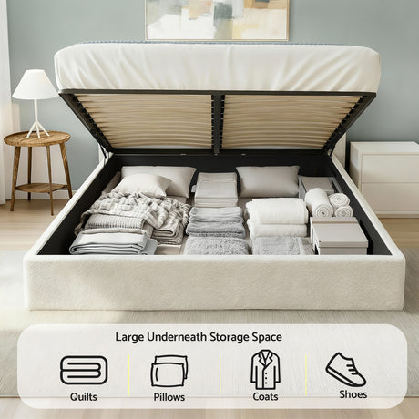 Prato Gas Lift Bed Frame