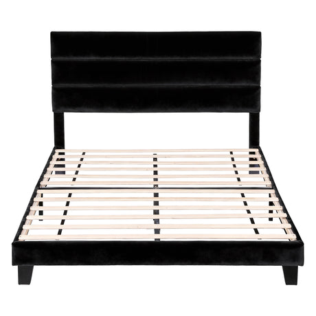 Volterra Double Bed Frame, Black