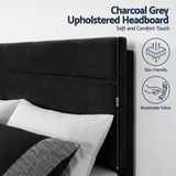 Volterra Double Bed Frame, Black