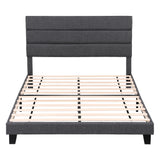 Volterra Double Bed Frame, Charcoal