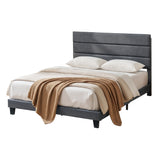 Volterra Double Bed Frame, Charcoal