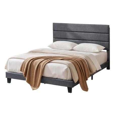 Volterra Double Bed Frame, Charcoal