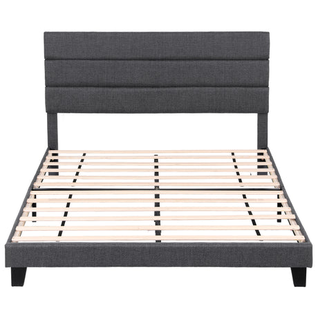 Halton King Bed, Charcoal, view 3
