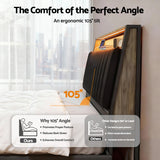 Montepulciano Queen Storage Bed Frame, Black