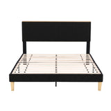 Tamarama Upholstered Bed, Velvet, view 3