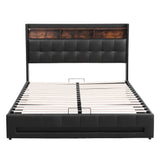 Massa Gas Lift Bed Frame