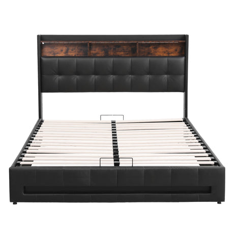 Massa Gas Lift Bed Frame