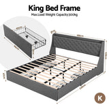 Balmoral Storage Bed, view 2