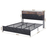 Pienza Storage Bed Frame