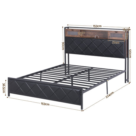 Pienza Storage Bed Frame