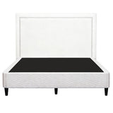 Malmo Queen Metal Platform Bed, Grey, view 3