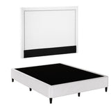 Malmo Queen Metal Platform Bed, Grey, view 8
