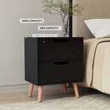 Capri Double Bed with Bedside, Beige Boucle, view 6