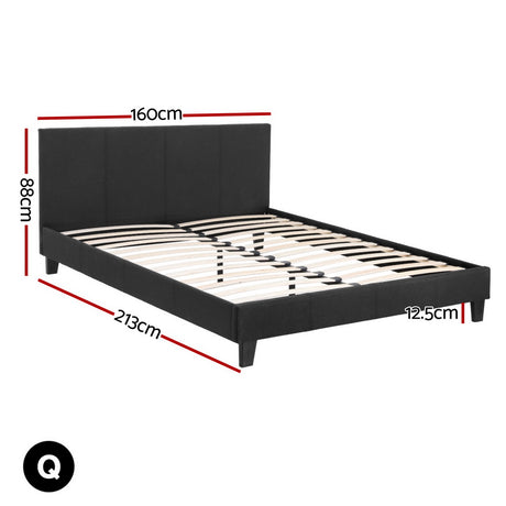 Barga Bed Frame with Mattress