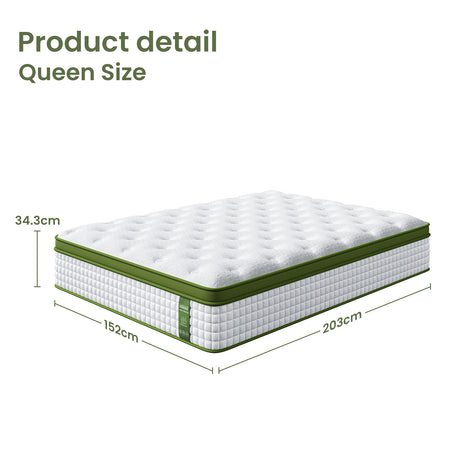 Barga Bed Frame with Mattress