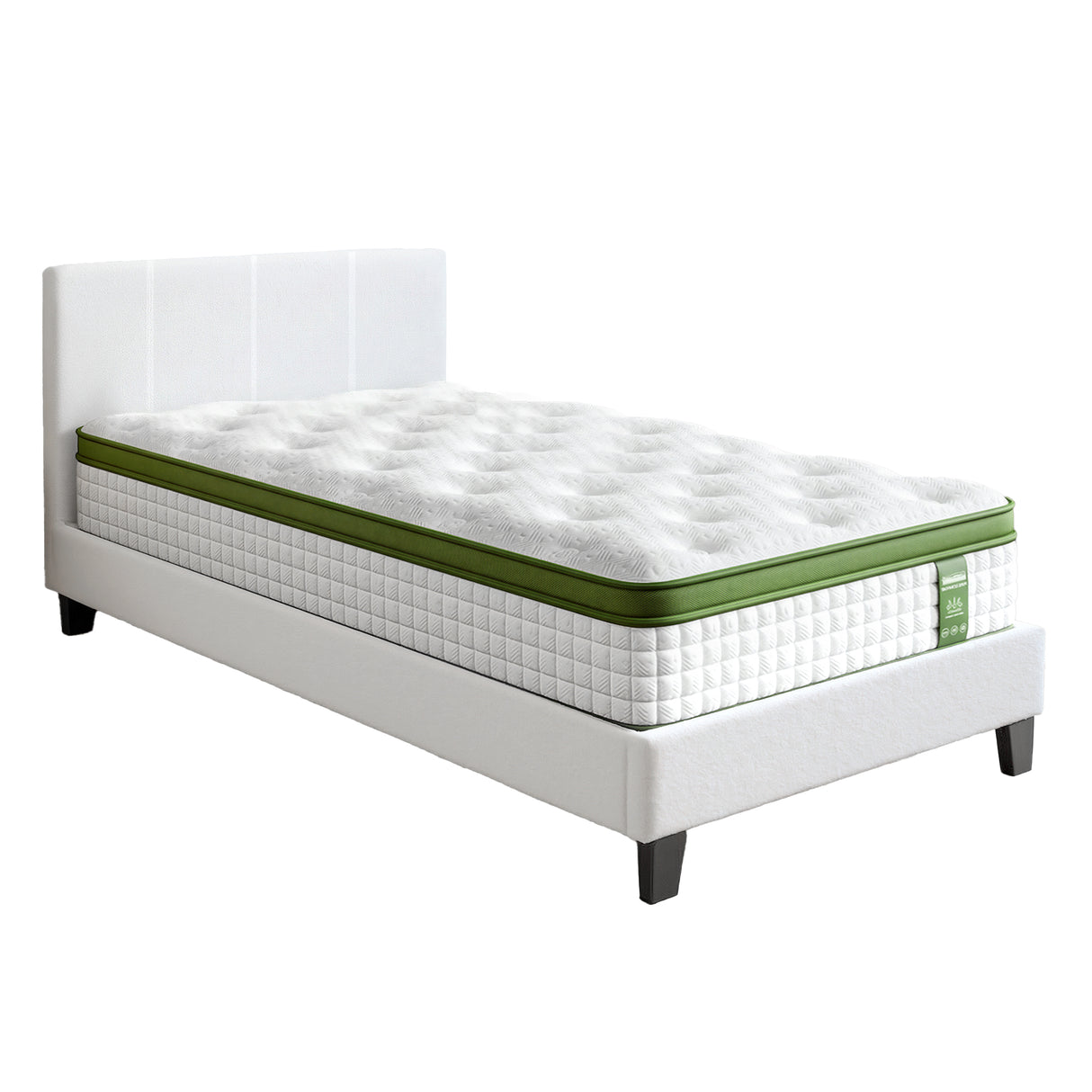 Tivoli Single Bed with Mattress, Boucle, view 11