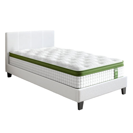 Tivoli Single Bed with Mattress, Boucle, view 11