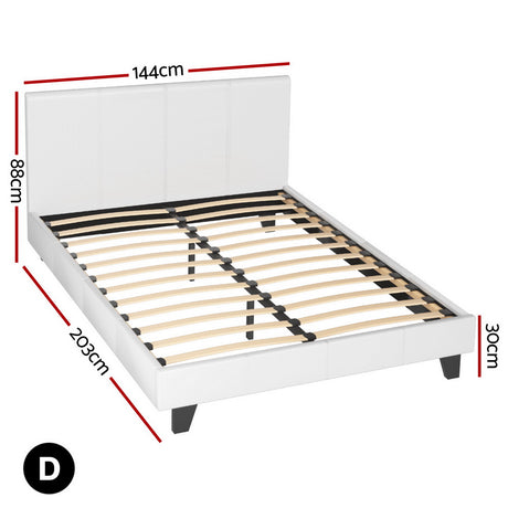 Barga Bed Frame with Mattress