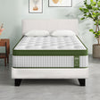 Barga White Single bed frame in a modern bedroom