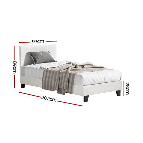 Barga Bed Frame with Mattress