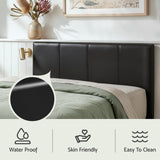 Lennox Gas Lift Queen Bed with Bedside, Black, view 5