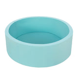 Blue ball pit padded foam walls