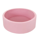 Pink ball pit padded foam walls