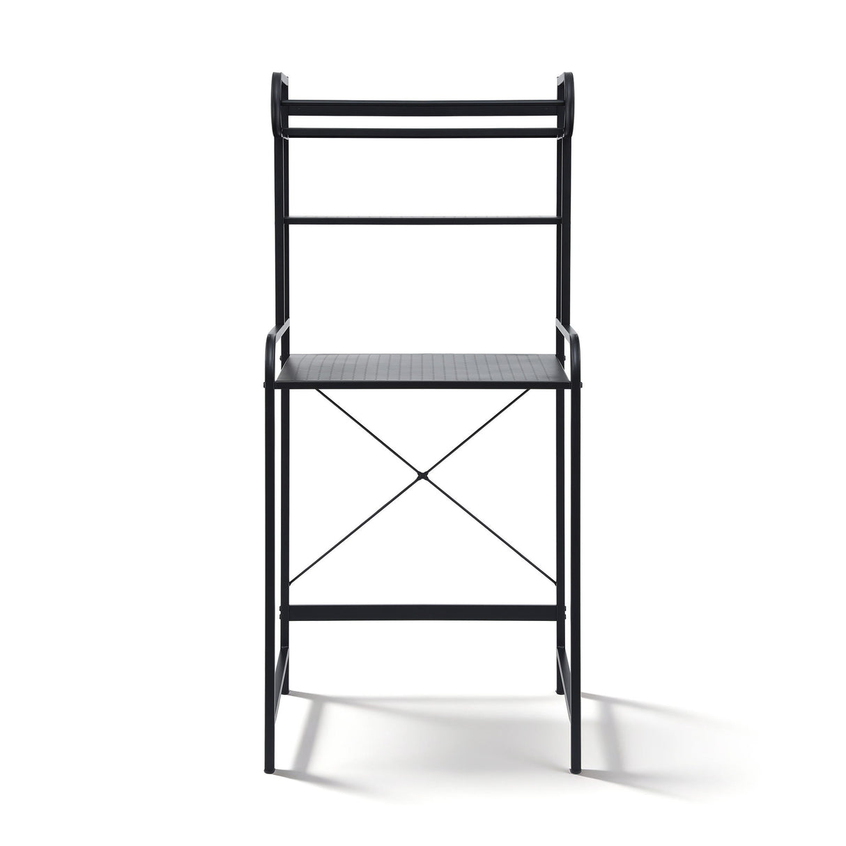 Glencoe 3 Tier Bathroom Storage Shelf, Black image 3