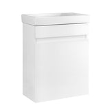 Keith 400mm Bathroom Vanity Unit with Basin, White