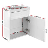 Keith 400mm Bathroom Vanity Unit with Basin, White