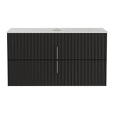 Naracoorte 900mm Wall Hung Bathroom Vanity Unit, Black