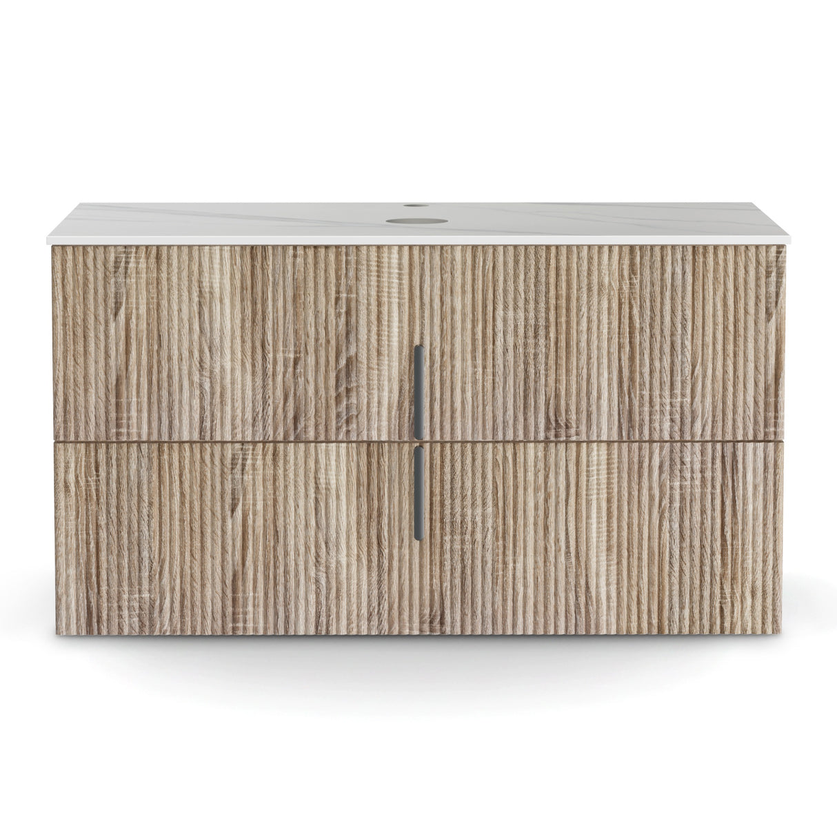 Beachport 900mm wall hung bathroom vanity unit in pine