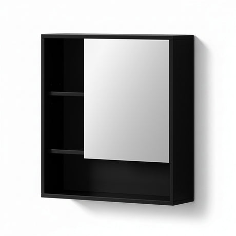 Kongorong 560mm Mirror Cabinet, Black