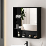 Kongorong 560mm Mirror Cabinet, Black