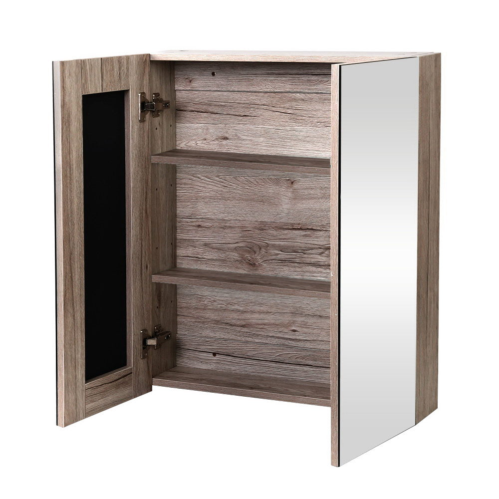 Lucindale 600mm Mirror Cabinet, Oak