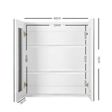 Lucindale 600mm Mirror Cabinet, White