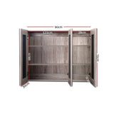 Nora Creina 900mm Mirror Cabinet, Oak