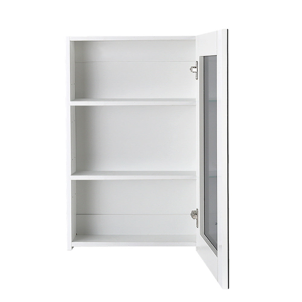 Suttontown 450mm Mirror Cabinet, White