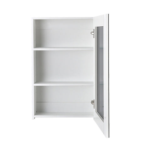 Suttontown 450mm Mirror Cabinet, White