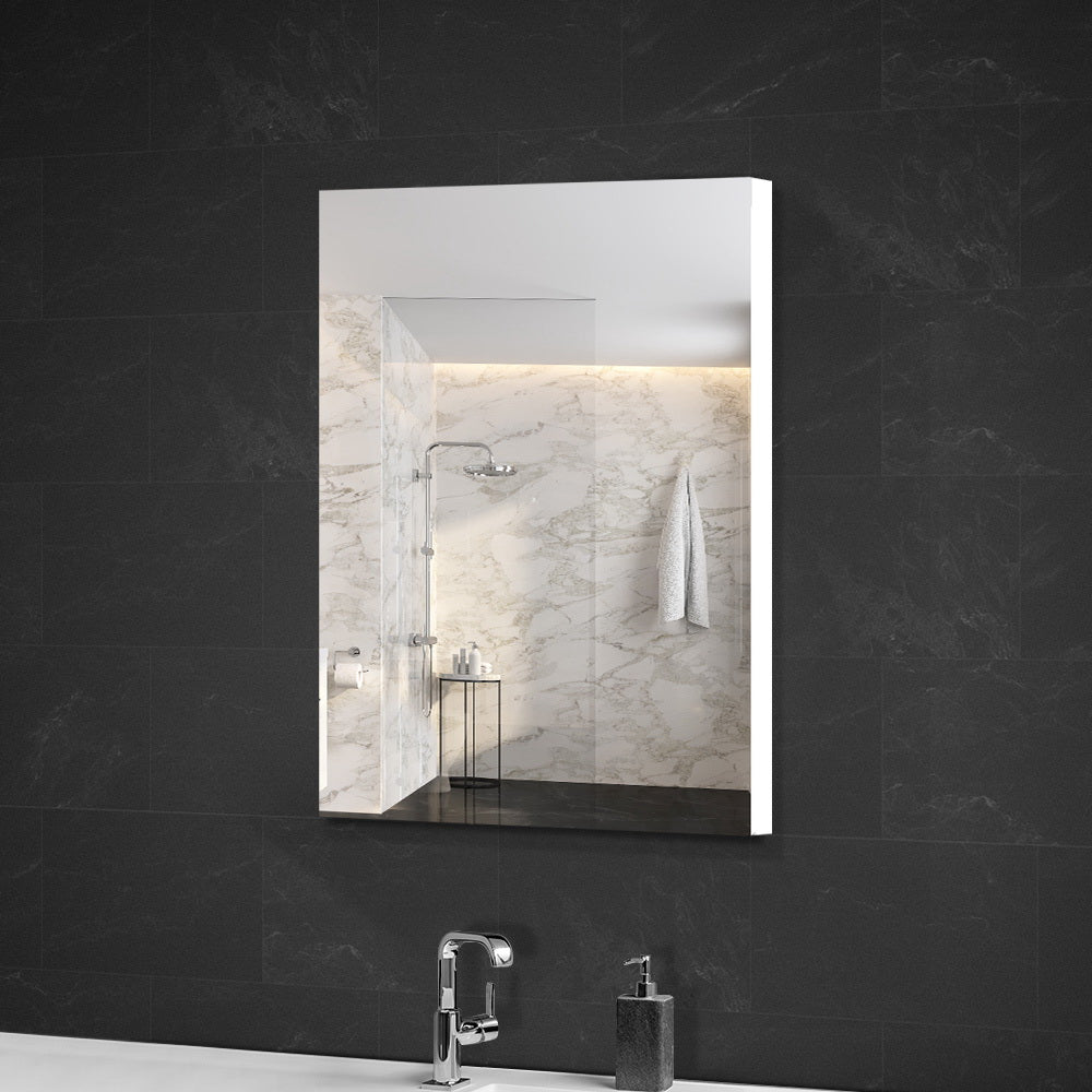 Suttontown 450mm Mirror Cabinet, White