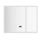 Southend LED Bathroom Mirror Cabinet, White image 3