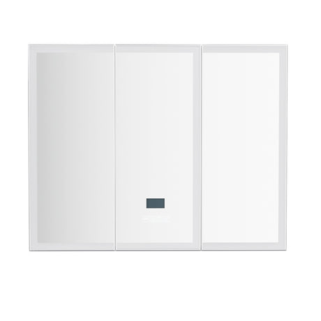 Southend LED Bathroom Mirror Cabinet, White image 3