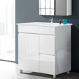 Kingston SE 765mm Freestanding Bathroom Vanity Unit with Basin, White