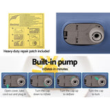 Balfour Air Mattress Single, 46cm with Built In Pump