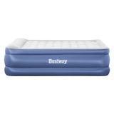 Abraham Air Mattress Queen, 61cm Inflatable Bed Blue