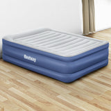 Abraham Air Mattress Queen, 61cm Inflatable Bed Blue